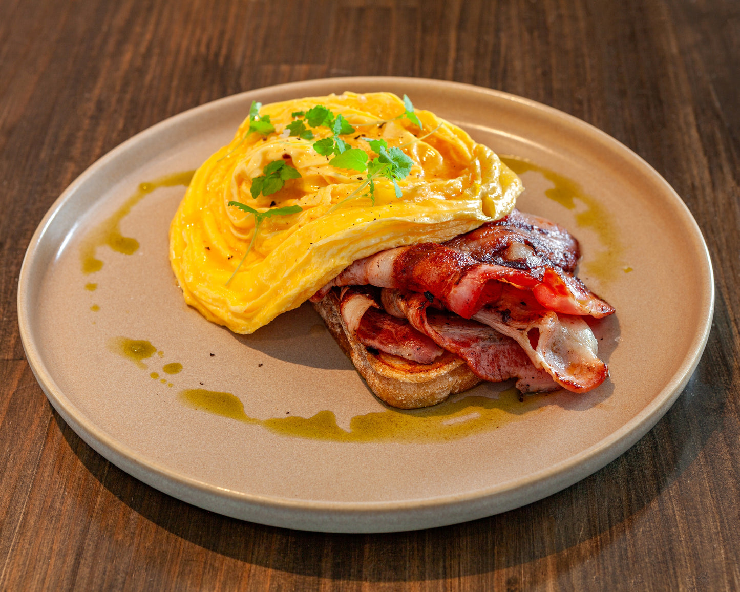 Eggs & Bacon on Sourdough